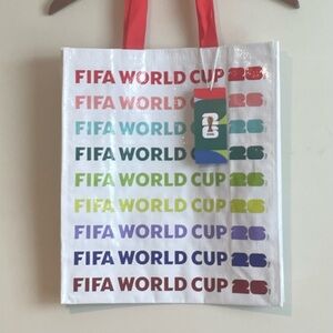 FIFA World Cup 2026 Tote Bag Reusable
Shopping Bag Collectible Souvenir NEW